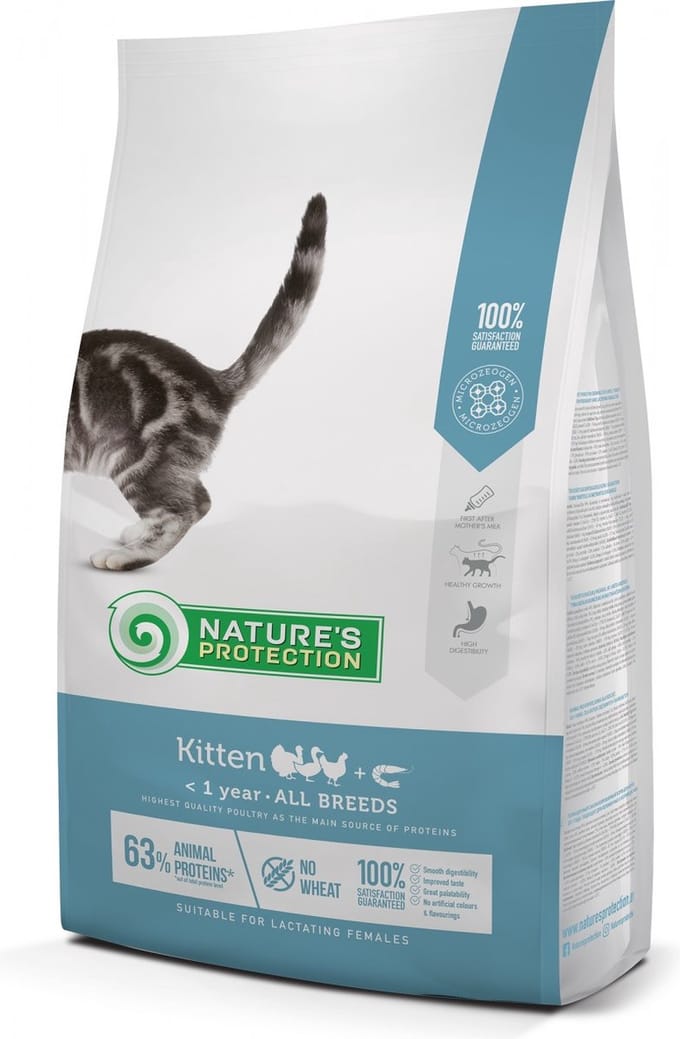 nature's protection kitten 2kg.