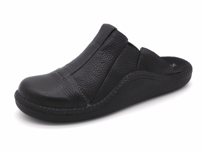 Josef Seibel -Heren - zwart - pantoffels & slippers - maat 43