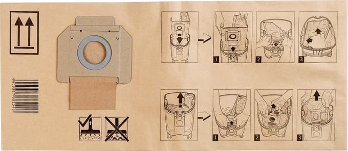Makita P-70194 5x Filtersack L
