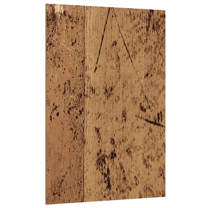 vidaXL - Decor - Panels - 12 - st - Oud - hout - 30 - x - 42 - x - 0,27 - cm - Bewerkt - hout