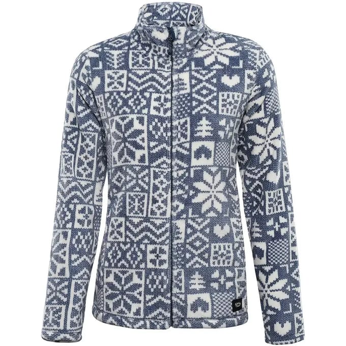 Damesfleece met rits Alpine Pro Eflina