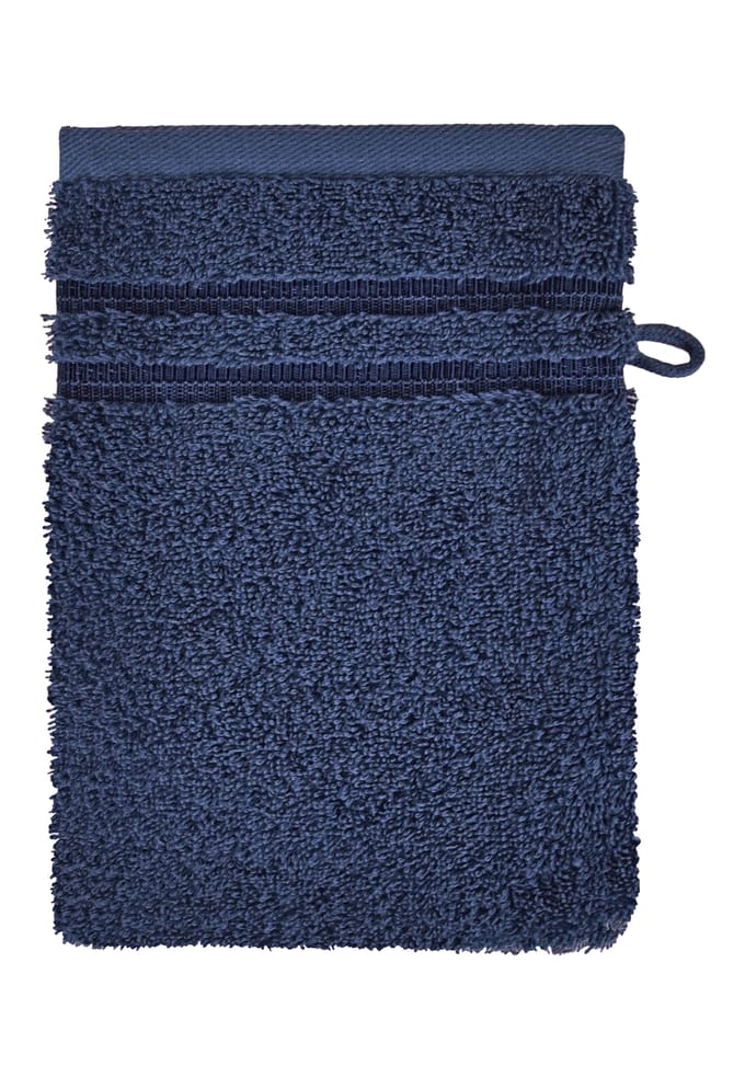 Washandje Milano 16x22 navy - SCHIESSER Home 16*22
