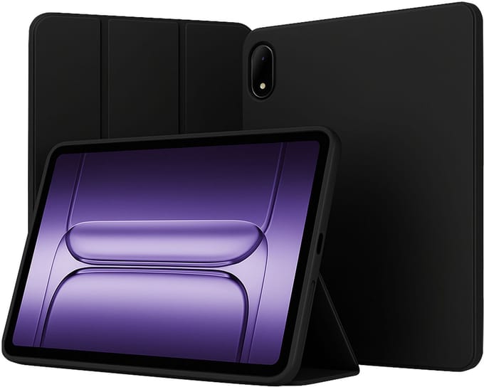 TechNow Hoesje geschikt voor OnePlus Pad 3 Hoesje – Extreme Shock Case – Smart Case - Zwart