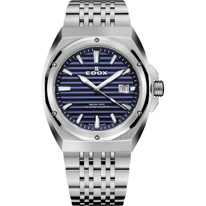 Edox Delfin 53032-3M-BUIN Delfin 1973 Horloge