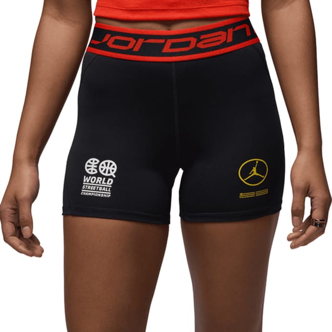 Jordan Shortie Quai 54 Korte Broek Dames Zwart K010