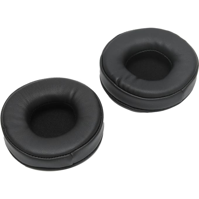 Coussinets de remplacement Housse de coussin Universel 75 mm Casque stéréo Accessoires black