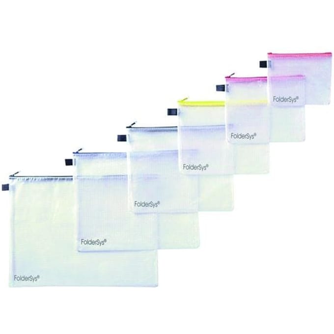 Foldersys 40405-80 Pochette+Rits B6 Rood