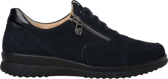 Ganter Heike - dames sneaker - blauw - maat 39 (EU) 6 (UK)