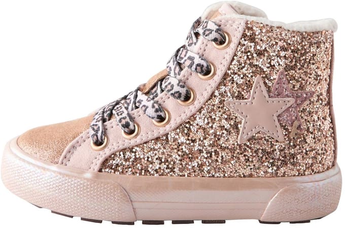 Next - Meisjes - Hoge sneakers met ster - Goud