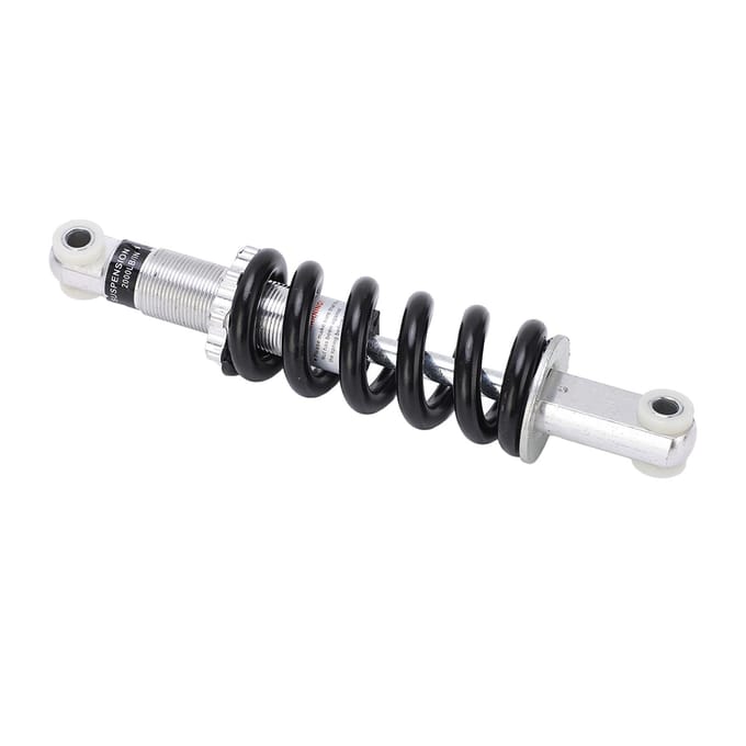215mm Achterschokdemper Verstelbare Demper 2000lbs Universeel voor Mini Dirt Bikes ATV's Mountain black