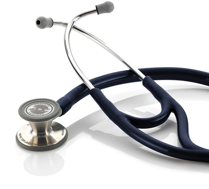 Adscope® 601 Cardiology Convertible Stethoscoop Navy