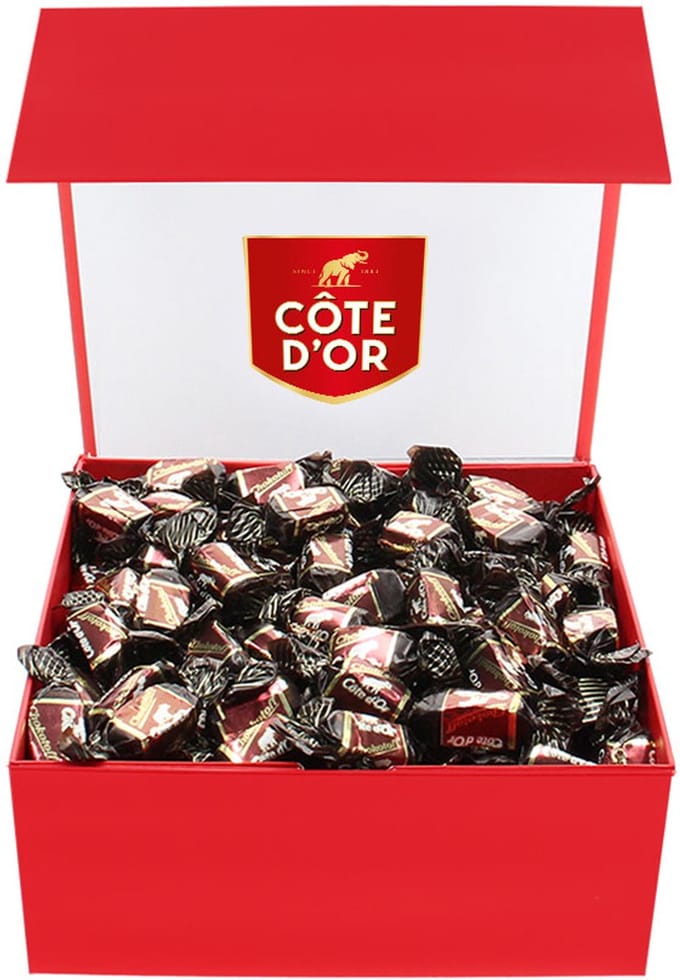 Côte d'Or chocolade cadeau met Chokotoff in luxe magneetdoos - 2000g