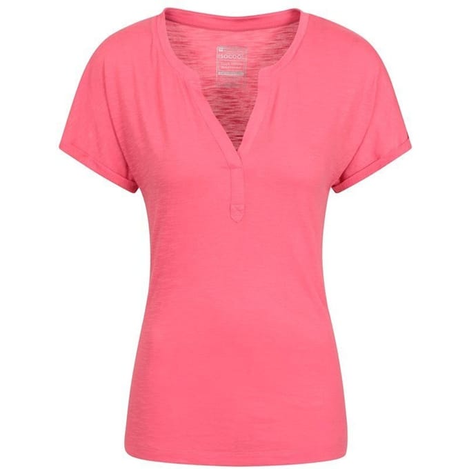 Mountain Warehouse Dames/dames Skye Slub T-shirt (Roze)