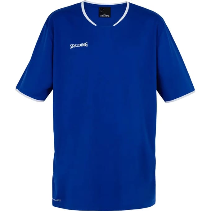 Move Shooting Shirt Korte Mouw Koningsblauw/Wit