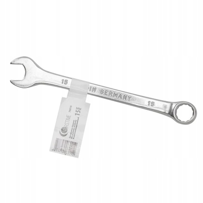 Ringsleutel 15mm Cr-V Forstime 12-kant