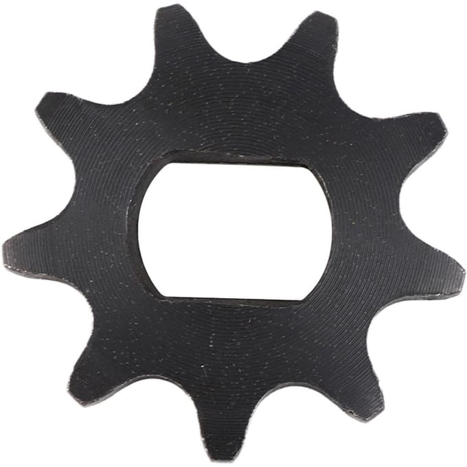 420 Type 9 Tanden Binnen 12X17mm stevig Speed Cut Motor Ketting Tandwiel Accessoire gray