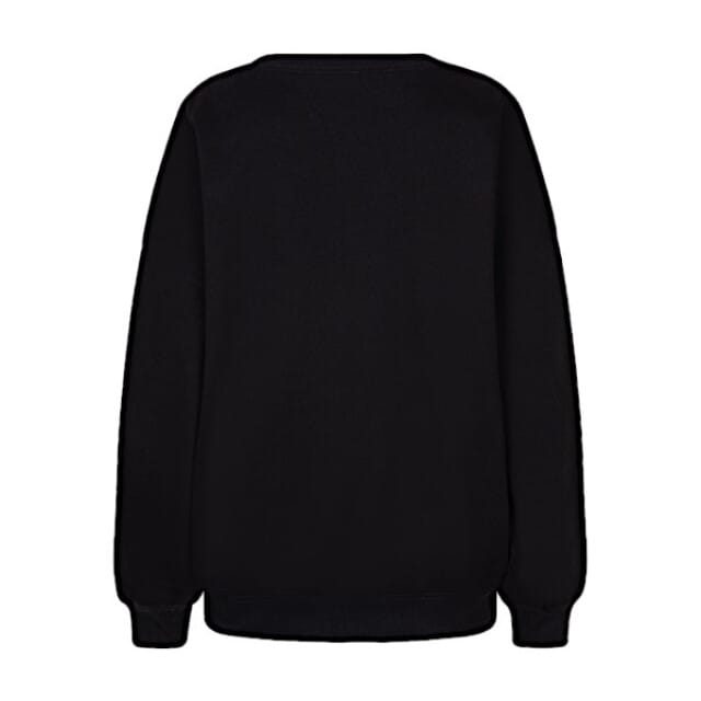 Esqualo sweater F25-05522 - Black