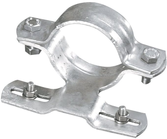 Klembeugel voor buispaal, 76 mm 115 mm