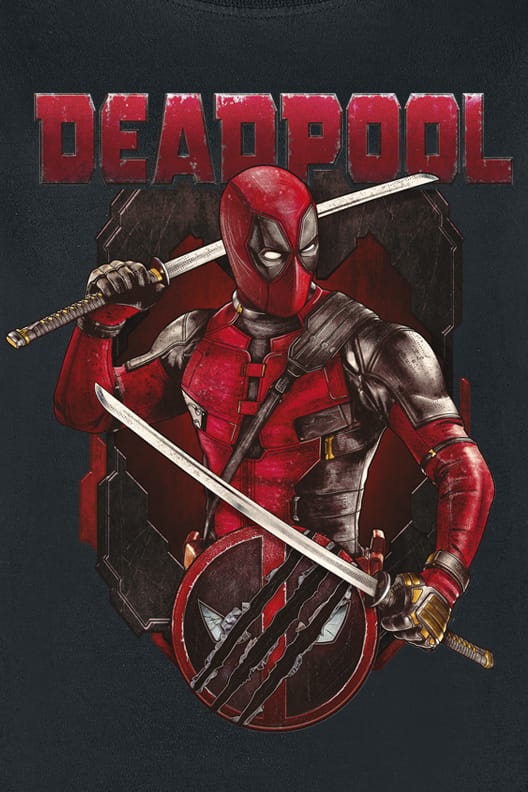 Deadpool T-shirt - 3 - Ready For Deadpool - S tot XL - voor Vrouwen - zwart