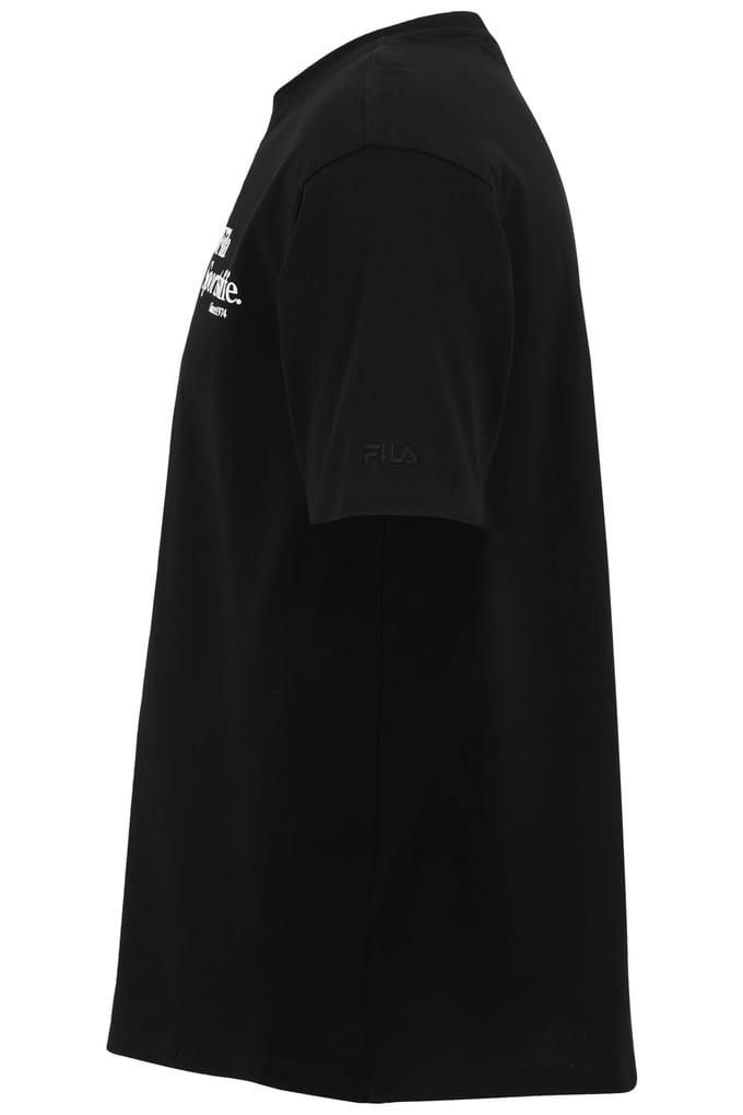 FILA Lens Loose Tee Black Taglia: S | Magliette basic Outlet | Uomo | Nero