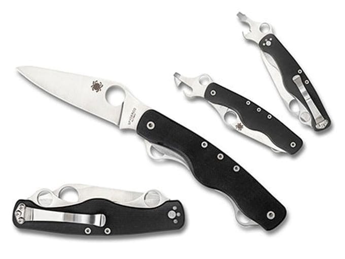 Spyderco Zakmes Clipitool Standard Black 8Cr13MoV PE