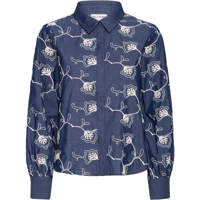 Vrouwenblouse Pulz Jeans Macy