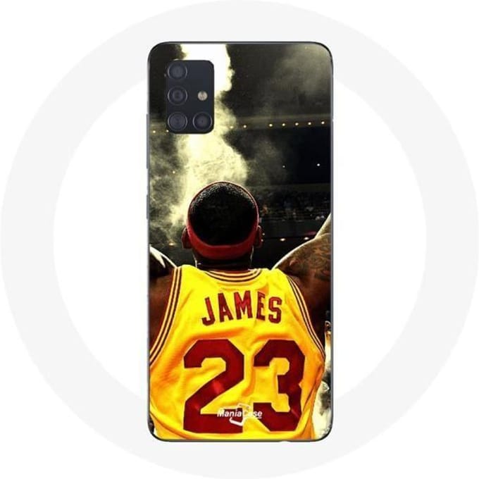 Samsung Galaxy A51 hoesje Lebron James basketbalspeler