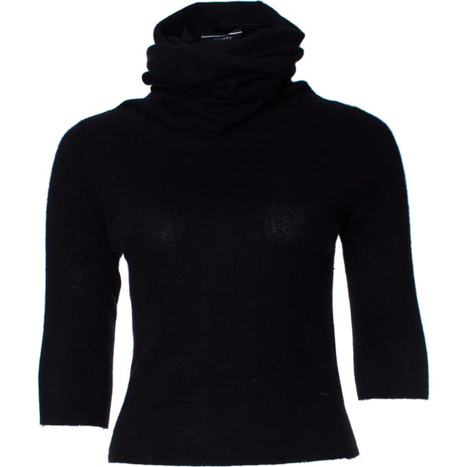 Joseph, cashmere top met extra lange col.
