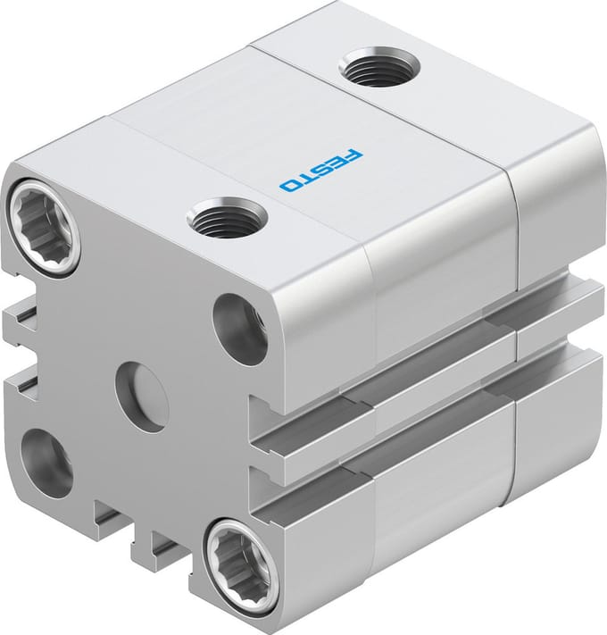 Festo Compacte Cilinder 32mm Boring 10mm Slag ISO 21287 Dubbelwerkend - 536279 - P2BM7