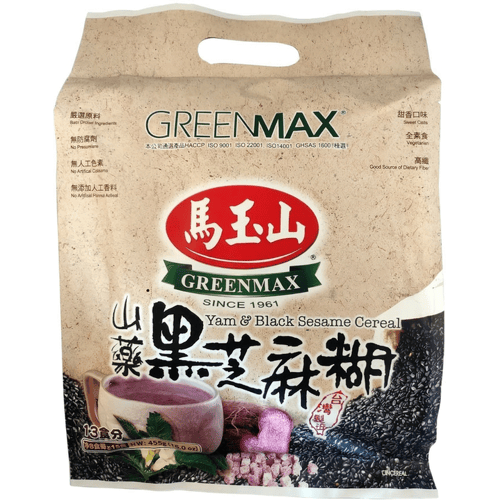 Greenmax 【Verkoeling】Ma Yu Shan yam- en zwarte sesampasta 360g