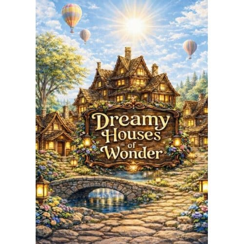 Dreamy Houses Of Wonder - Mrds Coloring Books