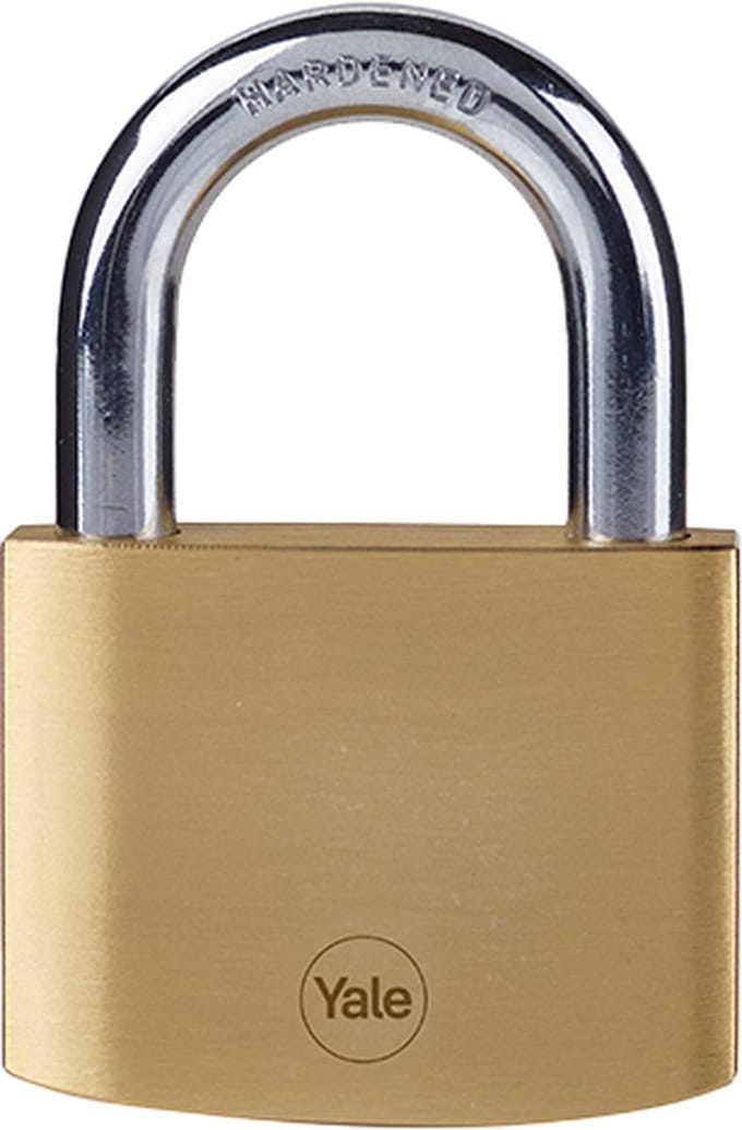Yale - Messing Hangslot - 60 mm - Standard Protection - Voor Binnen
