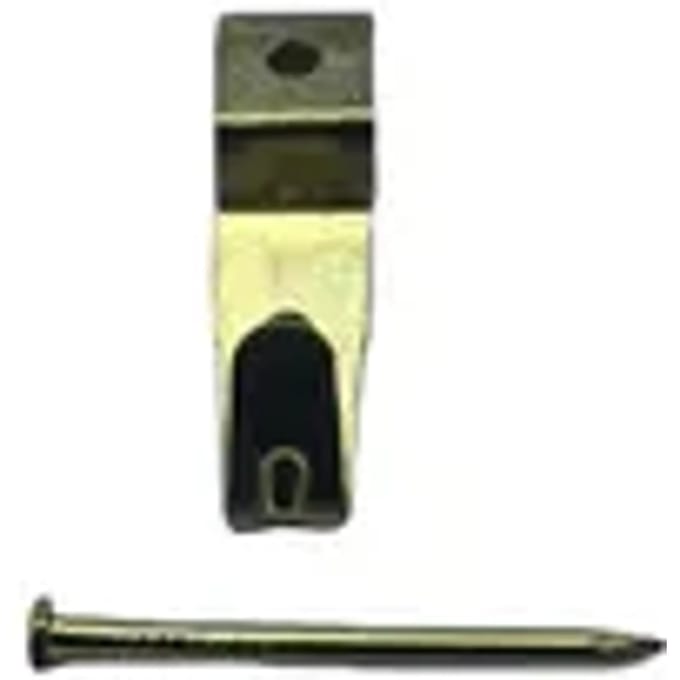 Sencys Wandhaakje 21mm Vermessingd Per 20