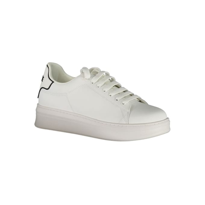 Gaelle Paris Bianco Poliuretano Heren Sneakers