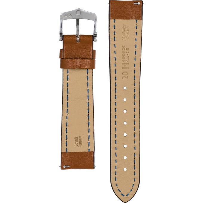 Hirsch 01475070-2-20 Heavy Calf Horlogeband