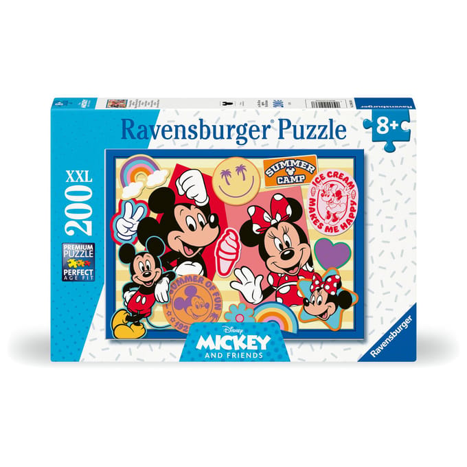 Ravensburger Jigsaw puzzle XXL Mickey and Minnie 200 pcs. 2D Puzzels