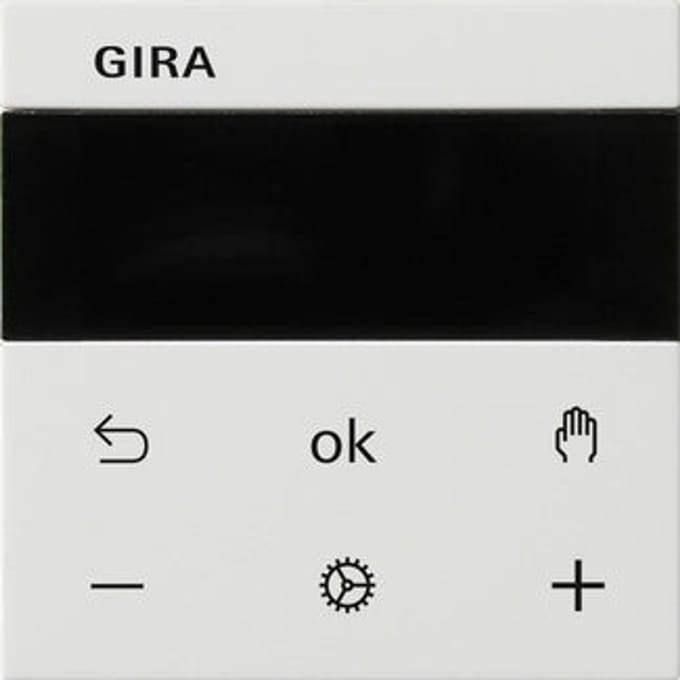 Gira S3000 Slimme Ruimte Temperatuur Controller Display - 539303