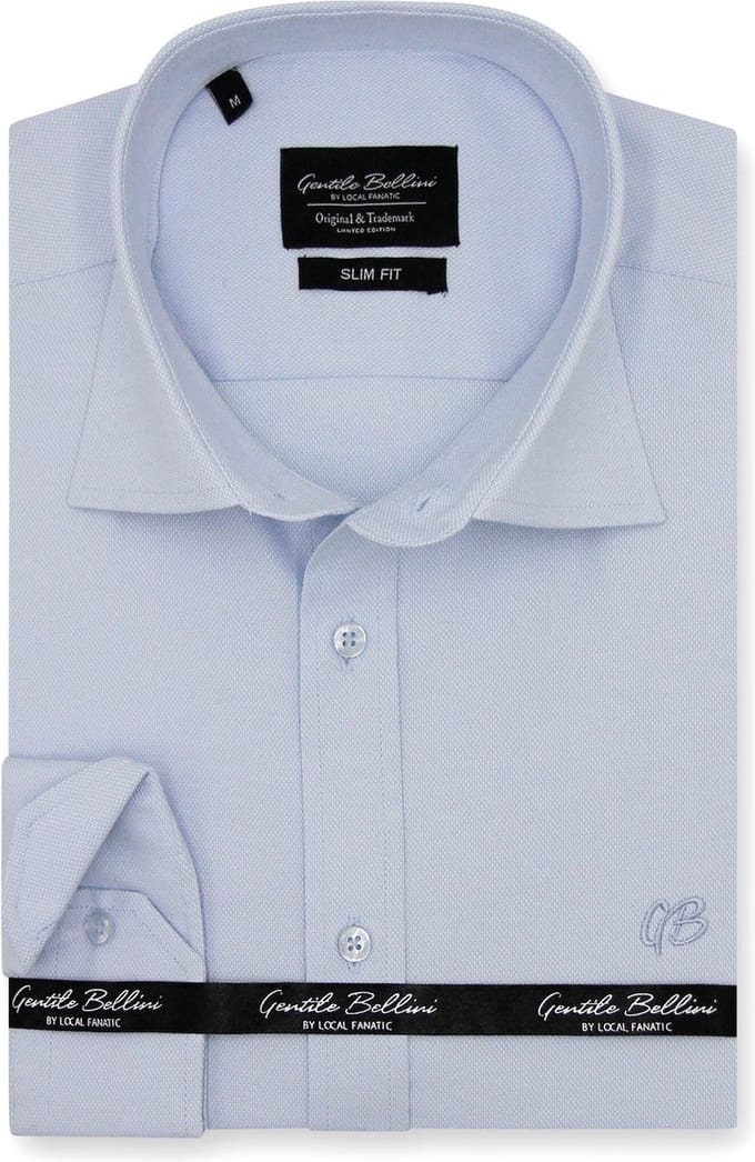 Mannen Blouse - Slim Fit - Zakelijk Effen Heren Overhemden