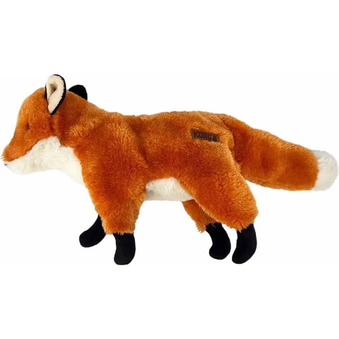 Pluche voor honden Kong Wild Low Stuff Fox