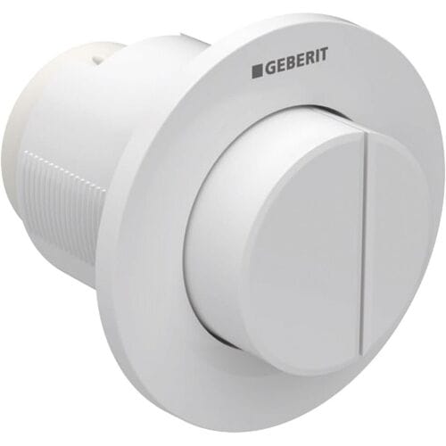 Geberit remote control type 01, pneumatic, 2-flush, actuation protruding 116.044.11.1