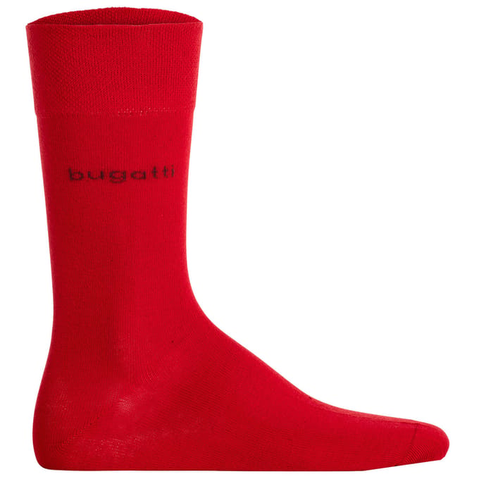Bugatti Sokken Katoen (3 paar) Rood maat 39-42
