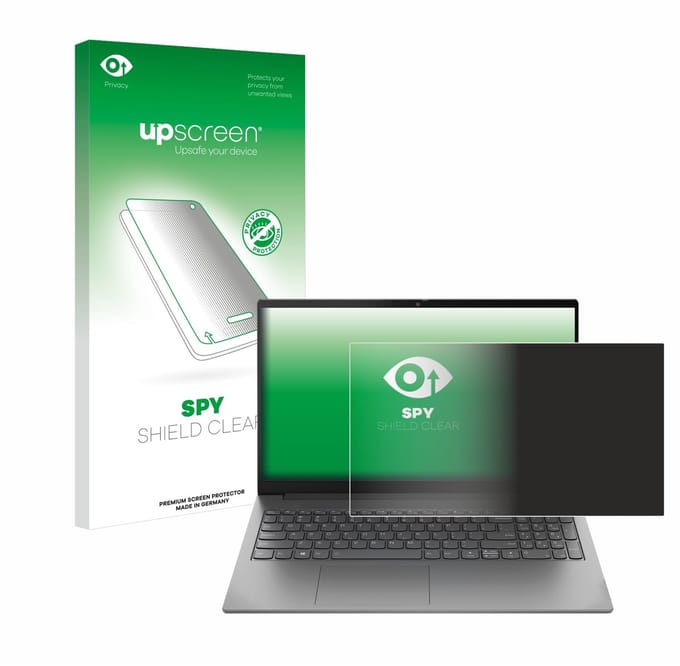 upscreen - privacy screenprotector voor Lenovo ThinkBook 15 Gen 4 - Folie Beschermfolie Blauwlichtfilter