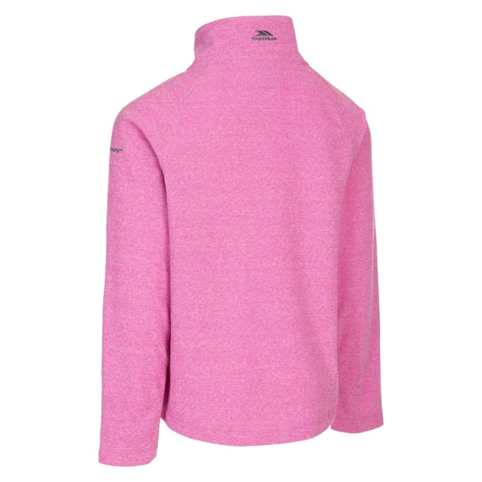 Trespass Childrens Girls Meadows Fleece (Pruim)
