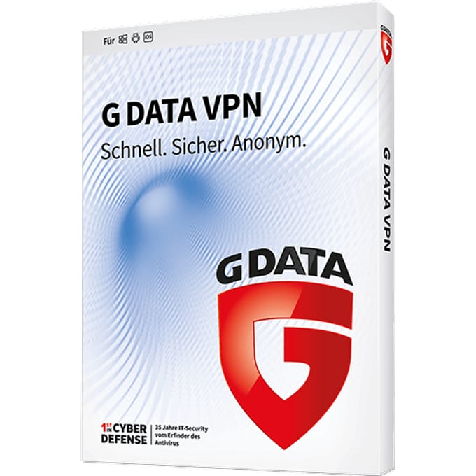 G DATA VPN 10 Apparaten / 2 Jaar