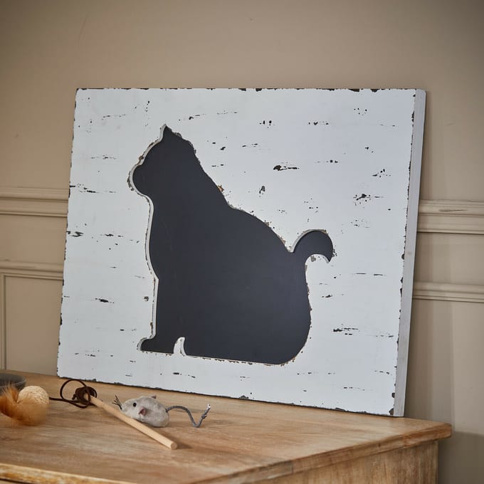LOBERON Krijtbord Viviennea antiekwit