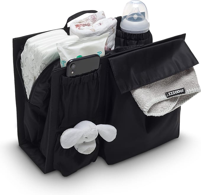 Snoozzz Bag in bag Tas organizer met thermovak - zwart