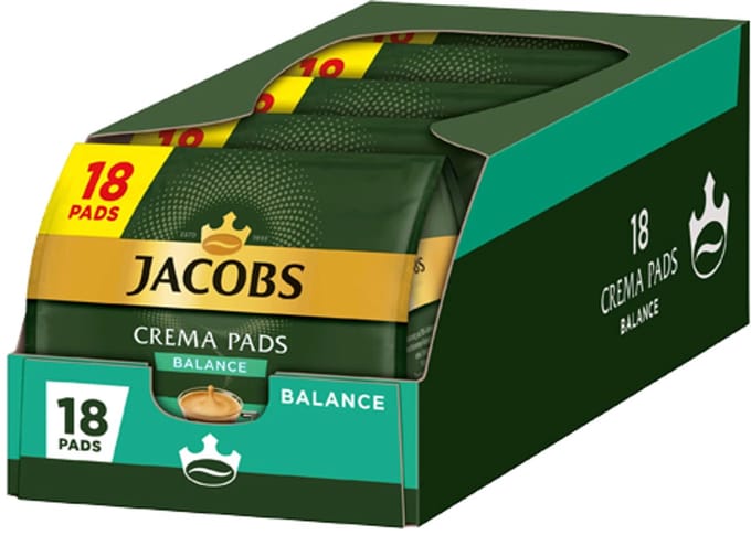 Jacobs - Crema Balance - 5x 18 pads
