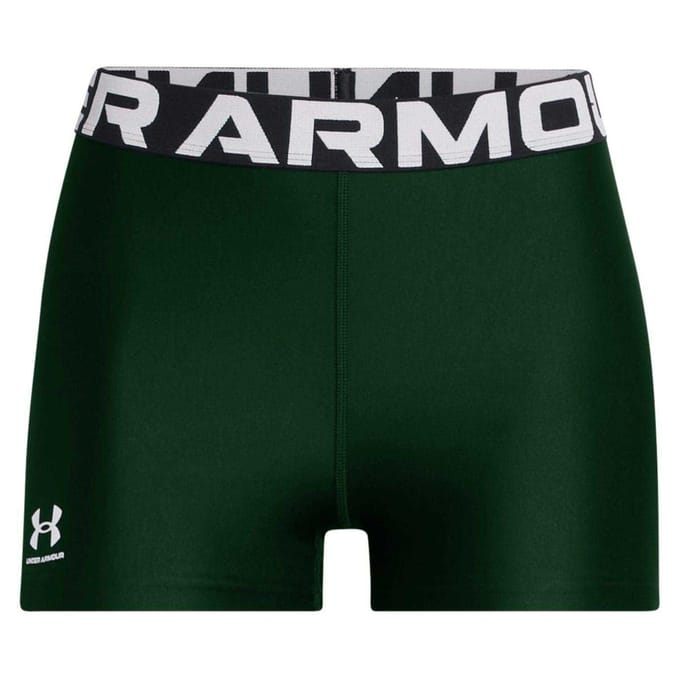 Under Armour Dames/Dames HeatGear Compressieshort (Bosgroen)