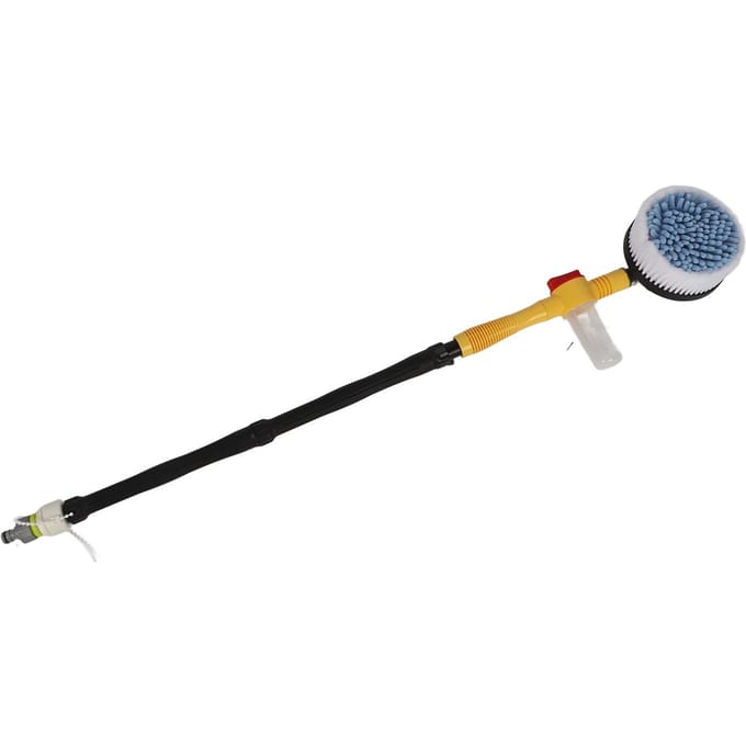 Hogedruk Roterende Autowasborstel Reiniging Wassen Spons Tool black