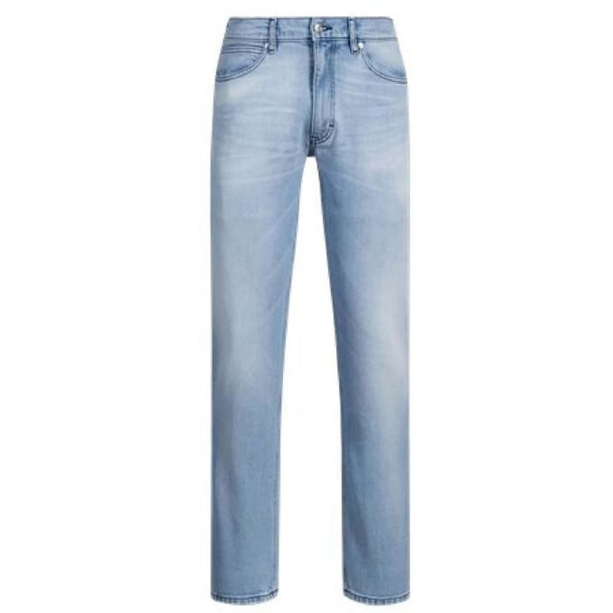 Hugo Heren 708 Slim-fit spijkerbroek (Lichtblauw)